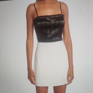 Ramy Brook Ariel Beaded Minidress Size 10